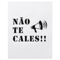 Não Te Cales! Custom Flyer