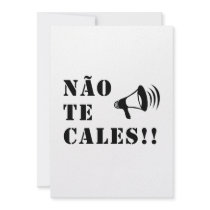 Não Te Cales! Invite