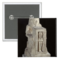 Naophorous statue of the royal scribe, Seti buttons