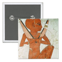 Naos deity, from the Tomb of Nefertari buttons