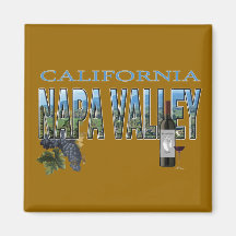 Napa Valley, CA Magnets