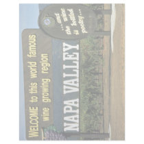 Napa Valley, California, USA Letterhead Design