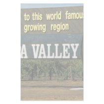 Napa Valley, California, USA Personalized Stationery