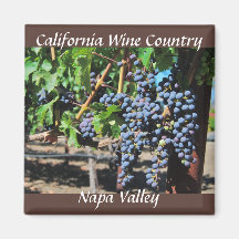 Napa Valley, California Wine Country Magnet