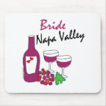 Napa Valley Weddings, Bride Mouse Pad