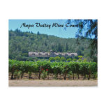 Napa Valley Wine Country Vineyard Postcards