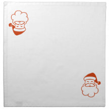Napkin - Santa