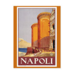 "Naples" Vintage Travel Poster Post Cards