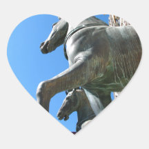 Napoleans Horses Heart Stickers