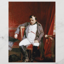 'Napoleon Abdicating Fountainbleu' Flyer