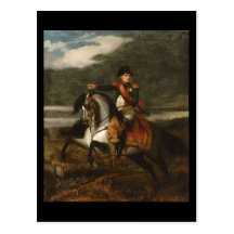 Napoleon at Wagram Postcard