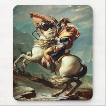 Napoleon Bonaparte on Horseback Mousepad