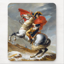 Napoleon Bonaparte Painting by Jacques-Louis David Mousepads