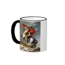 Napoleon Bonaparte Painting by Jacques-Louis David Mugs
