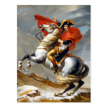 Napoleon Bonaparte Painting by Jacques-Louis David Post Cards
