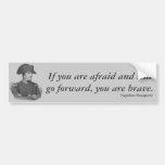 Napoleon Bonaparte Quote Bumper Stickers