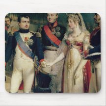 Napoleon Bonaparte  Receiving Queen Louisa Mouse Pad
