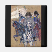 Napoleon by Toulouse-Lautrec Magnet