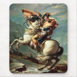 Napoleon Crossing the Alps Mousepad