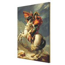 Napoleon Crossing the Alps on 20th May 1800 Canvas Prints