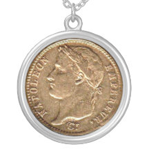 Napoleon Empereur Gold Coin Pendant