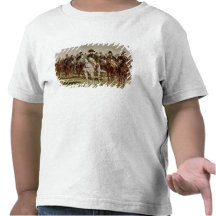 Napoleon I  and his Staff, c.1860 Tshirts
