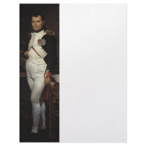 Napoleon in his Study by Jacques Louis David Custom Letterhead