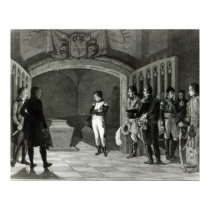 Napoleon Meditating before the Tomb posters