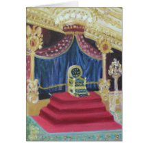 NAPOLEON'S THRONE ROOM: FOUNTAINEBLEAU CARDS