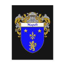 Napoli Coat of Arms (Mantled) Post Card