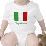 Napolitano Italian Flag Baby Bodysuit