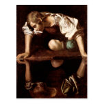 Narcissus, Caravaggio Postcards