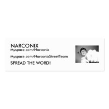 Narconix Cards Business Cards