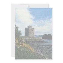 Narrow water castle, County Down, Ireland in Europ Custom Invitation