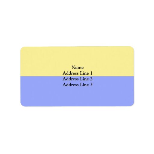 Narva, Estonia flag Address Label