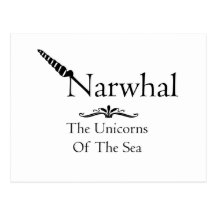 Narwhal Post Cards