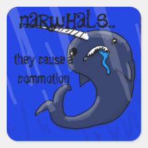 Narwhal Stickers
