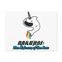 Narwhal:The Unicorn of the Sea Postcard