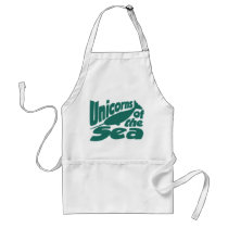 Narwhal Unicorn of the Sea Apron