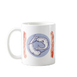 narwhal whale and bacon mugs