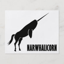 Narwhalicorn Narwhal Unicorn Custom Flyer