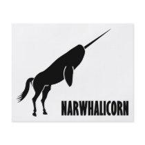 Narwhalicorn Narwhal Unicorn Custom Flyer