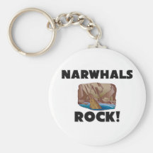 Narwhals Rock Keychains