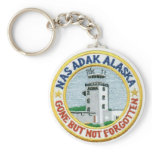 NAS Adak, Alaska "Gone But Not Forgotten" Keychain