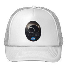 NASA 50th Anniversary Logo Trucker Hats