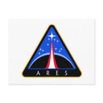 NASA Ares Rocket Logo Postcards