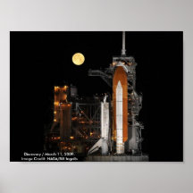 NASA / Discovery / March 11, 2009 Poster