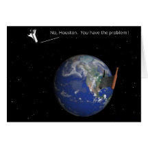Nasa - Earth Saw Greeting Card