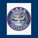 NASA  Freemason postcards