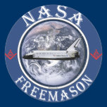 NASA  Freemason stickers